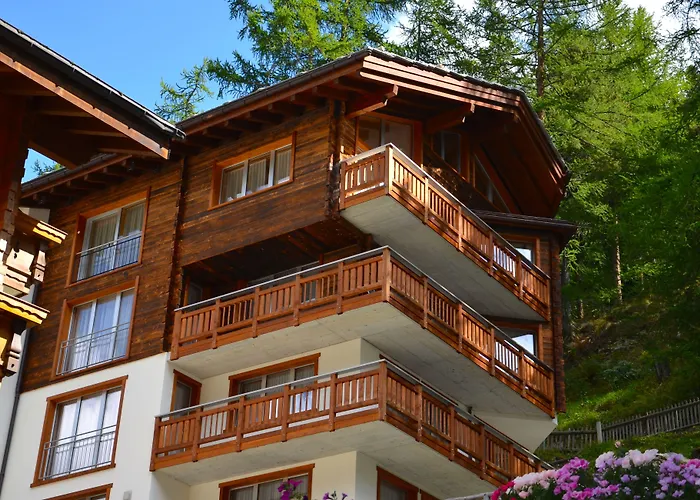 Jägerhof Serviced Apartements Lägenhet Zermatt